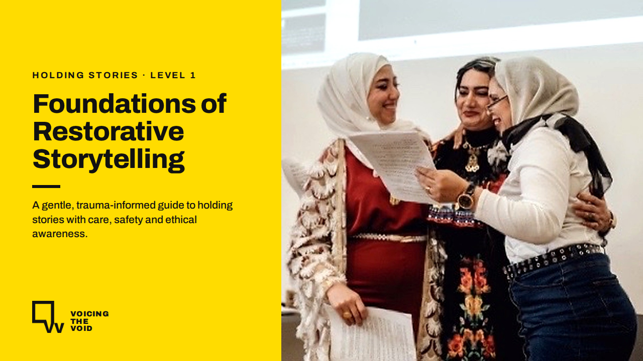 Foundations of Restorative Storytelling (Level 1)